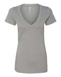 Next Level Women's Deep V-Neck T-Shirt