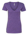 Next Level Women's Deep V-Neck T-Shirt