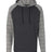 Burnside Men's Yarn-Dyed Hooded Raglan T-Shirt Burnside