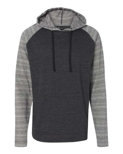 Burnside Men's Yarn-Dyed Hooded Raglan T-Shirt Burnside