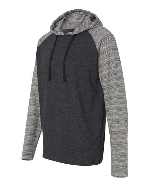 Burnside Men's Yarn-Dyed Hooded Raglan T-Shirt Burnside