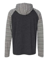 Burnside Men's Yarn-Dyed Hooded Raglan T-Shirt Burnside