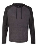 Burnside Men's Yarn-Dyed Hooded Raglan T-Shirt Burnside