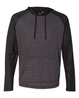 Burnside Men's Yarn-Dyed Hooded Raglan T-Shirt Burnside