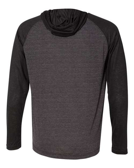 Burnside Men's Yarn-Dyed Hooded Raglan T-Shirt Burnside