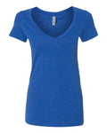 Next Level Women's Deep V-Neck T-Shirt