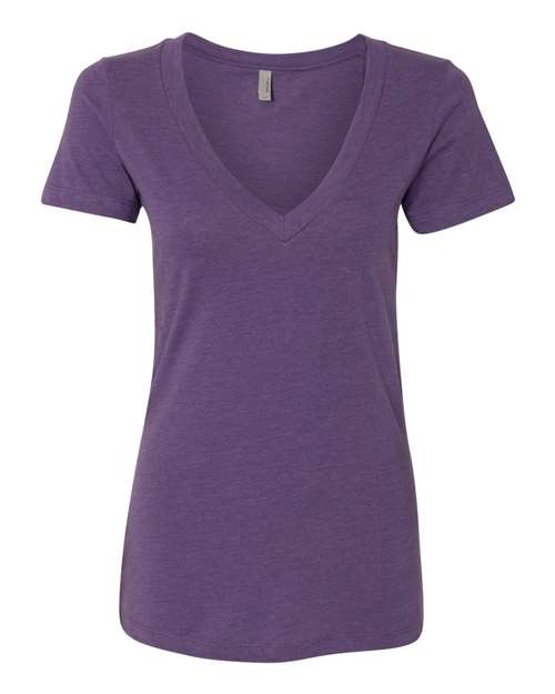 Next Level Women's Deep V-Neck T-Shirt