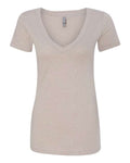 Next Level Women's Deep V-Neck T-Shirt