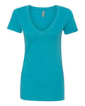 Next Level Women's Deep V-Neck T-Shirt