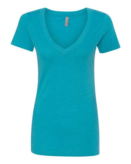 Next Level Women's Deep V-Neck T-Shirt