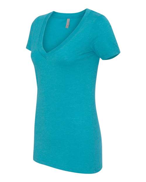 Next Level Women's Deep V-Neck T-Shirt