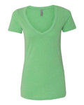 Next Level Women's Deep V-Neck T-Shirt