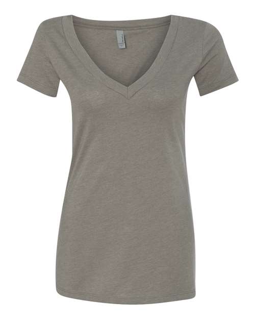 Next Level Women's Deep V-Neck T-Shirt