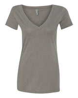 Next Level Women's Deep V-Neck T-Shirt