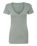 Next Level Women's Deep V-Neck T-Shirt