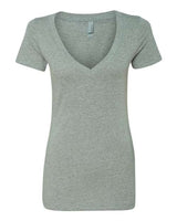 Next Level Women's Deep V-Neck T-Shirt