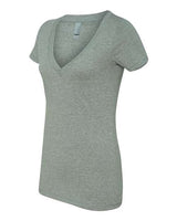 Next Level Women's Deep V-Neck T-Shirt