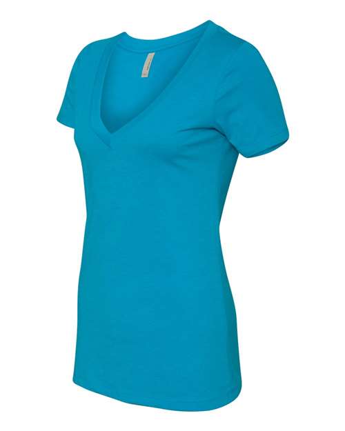 Next Level Women's Deep V-Neck T-Shirt