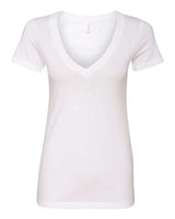 Next Level Women's Deep V-Neck T-Shirt
