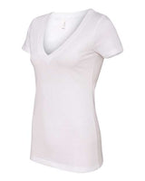 Next Level Women's Deep V-Neck T-Shirt