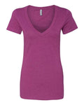 Next Level Women's Deep V-Neck T-Shirt