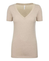 Next Level Women's Deep V-Neck T-Shirt