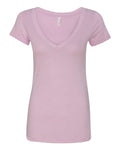 Next Level Women's Deep V-Neck T-Shirt