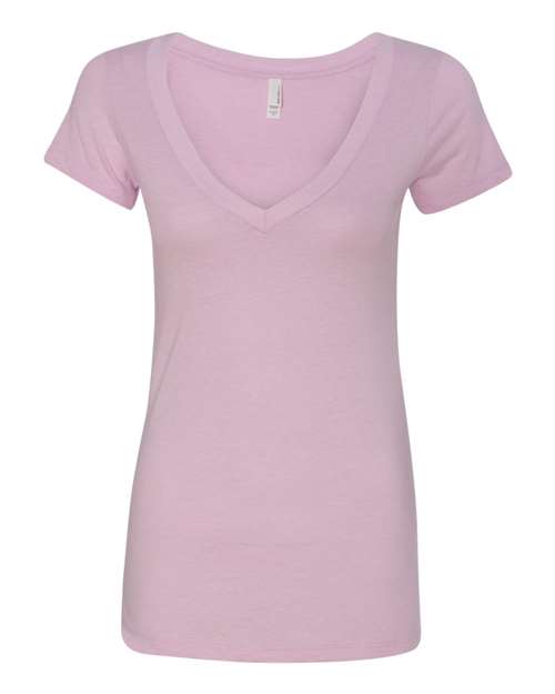 Next Level Women's Deep V-Neck T-Shirt
