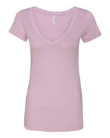 Next Level Women's Deep V-Neck T-Shirt