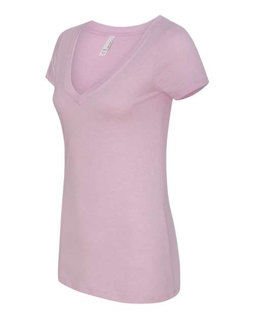 Next Level Women's Deep V-Neck T-Shirt