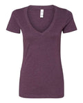 Next Level Women's Deep V-Neck T-Shirt