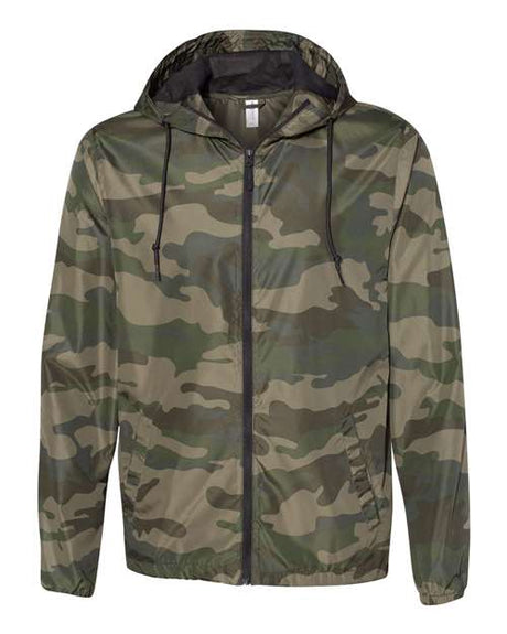 Independent Trading Co. Men's Lightweight Windbreaker Full-Zip Jacket Independent Trading Co.