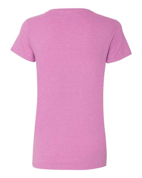 Gildan Women's Heavy Cotton 100% Cotton V-Neck T-Shirt 5V00L