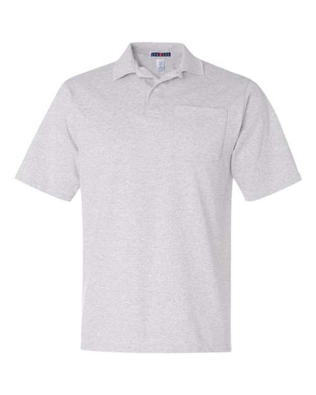 JERZEES Men's SpotShield™ 50/50 Polo with Pocket JERZEES