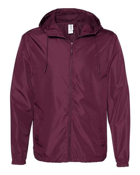 Independent Trading Co. Men's Lightweight Windbreaker Full-Zip Jacket Independent Trading Co.