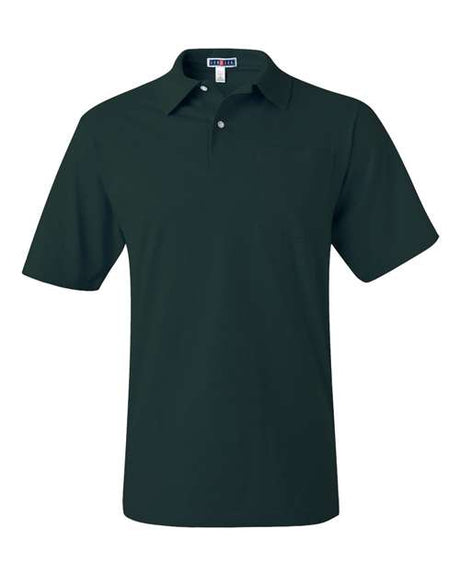 JERZEES Men's SpotShield™ 50/50 Polo with Pocket JERZEES