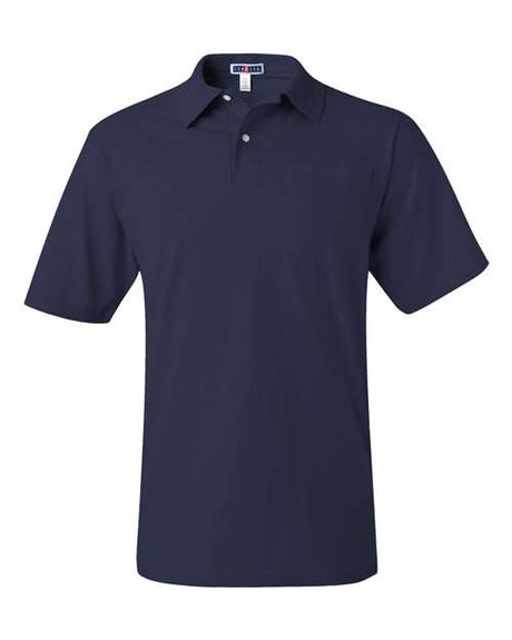 JERZEES Men's SpotShield™ 50/50 Polo with Pocket JERZEES