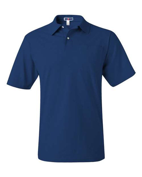 JERZEES Men's SpotShield™ 50/50 Polo with Pocket JERZEES