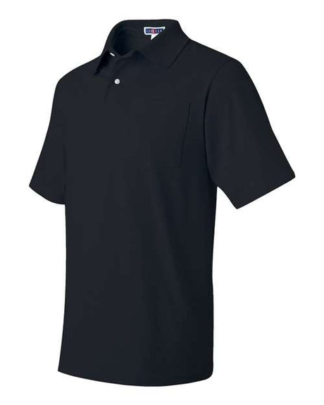 JERZEES Men's SpotShield™ 50/50 Polo with Pocket JERZEES