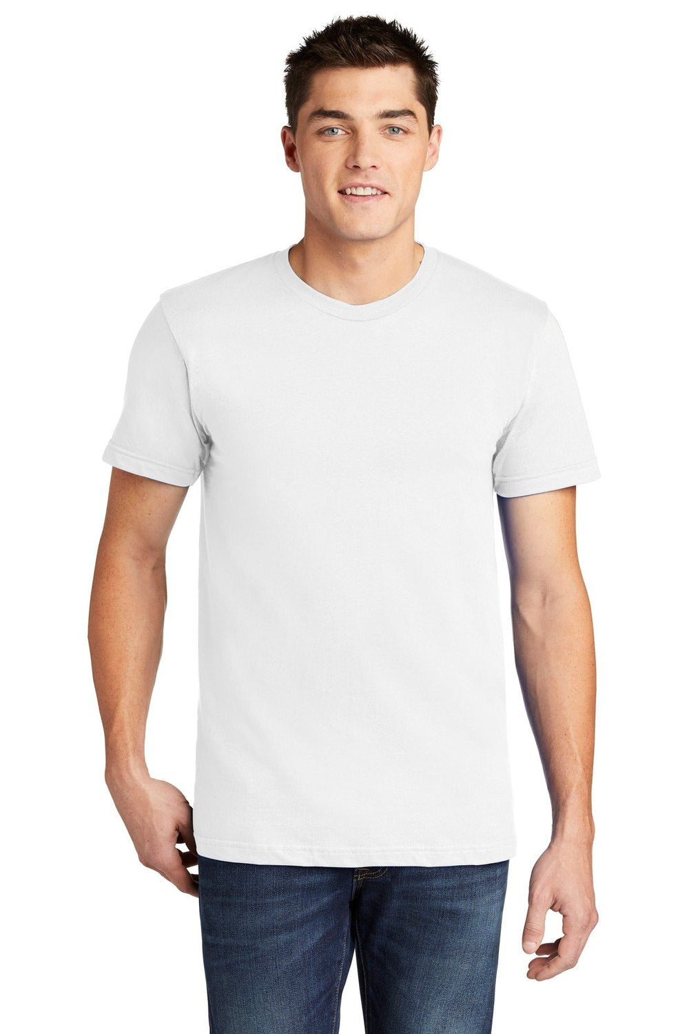 American Apparel Men's USA Collection Fine Jersey T-Shirt. 2001A