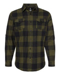 Burnside Men's Yarn-Dyed Long Sleeve Flannel Shirt