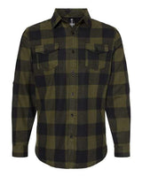 Burnside Men's Yarn-Dyed Long Sleeve Flannel Shirt