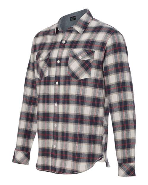 Burnside Men's Yarn-Dyed Long Sleeve Flannel Shirt
