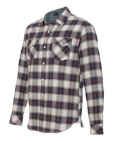 Burnside Men's Yarn-Dyed Long Sleeve Flannel Shirt