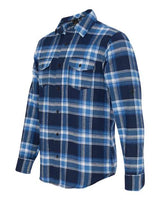 Burnside Men's Yarn-Dyed Long Sleeve Flannel Shirt