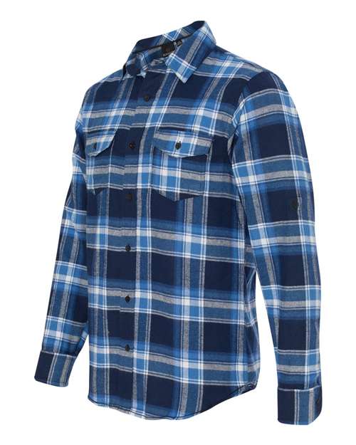 Burnside Men's Yarn-Dyed Long Sleeve Flannel Shirt