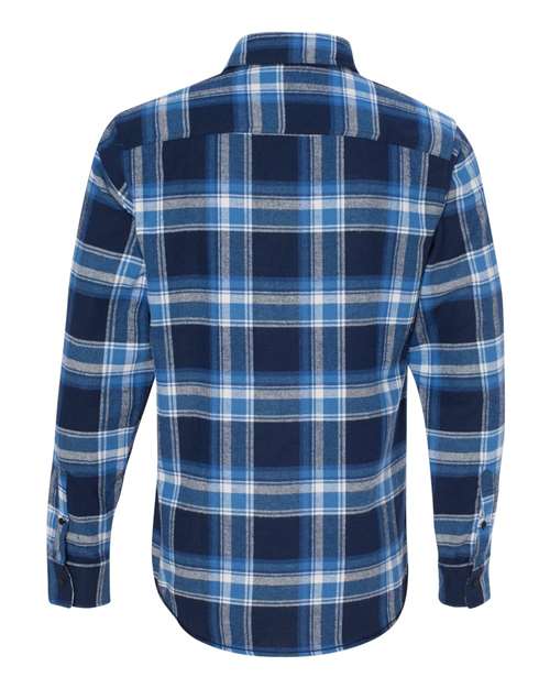 Burnside Men's Yarn-Dyed Long Sleeve Flannel Shirt