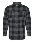 Burnside Men's Yarn-Dyed Long Sleeve Flannel Shirt