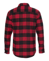 Burnside Men's Yarn-Dyed Long Sleeve Flannel Shirt