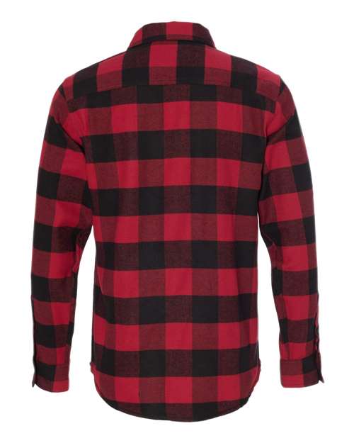 Burnside Men's Yarn-Dyed Long Sleeve Flannel Shirt